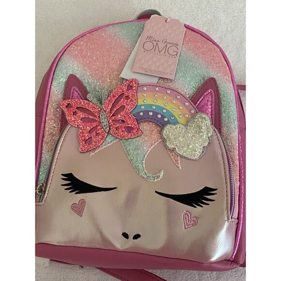 OMG Accessories Girls Ms Gwen Unicorn Mini Backpack - Picture 4 of 5